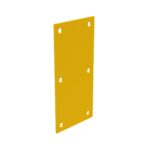 Omega gaurdrail bracket 90 degree angle