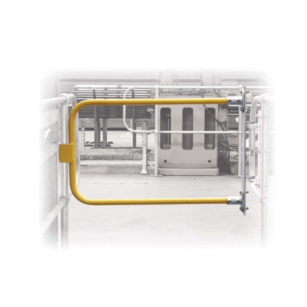 Omega safety gate