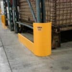 Warehouse pallet rack shield gallery1