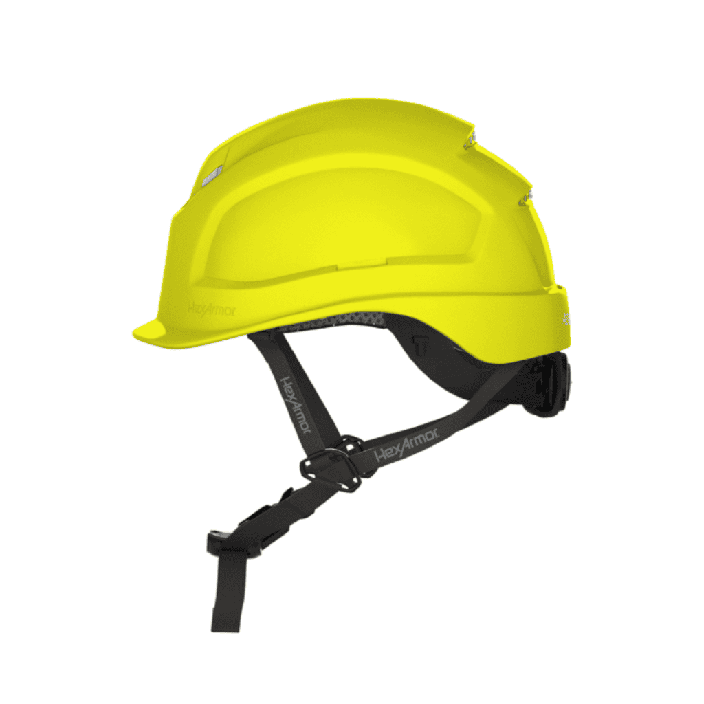 HexArmor Ceros XP450A Safety Helmet asd hi vis yellow