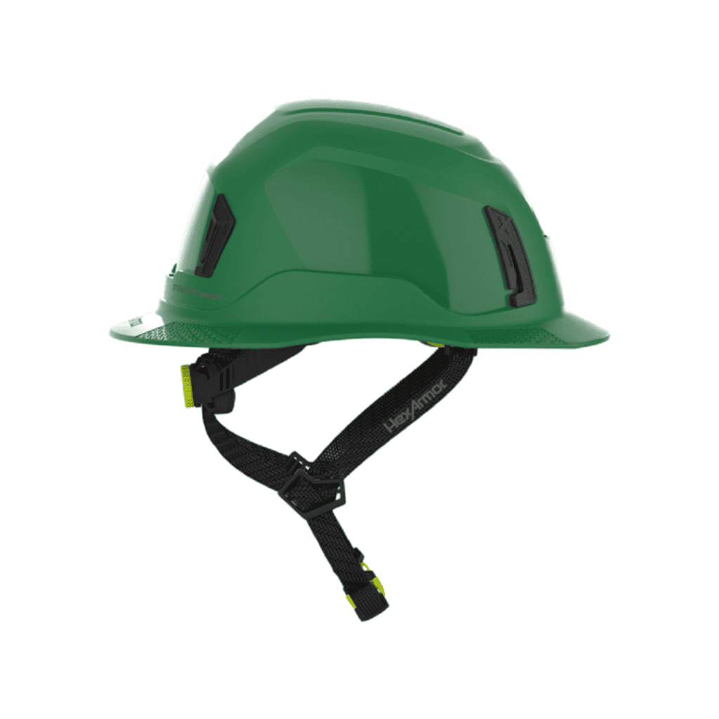 HexArmor Ceros XT400E Safety Helmet asd green