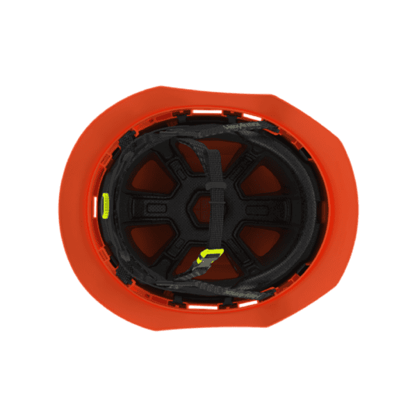 HexArmor Ceros XT400E Safety Helmet asd hi vis orange