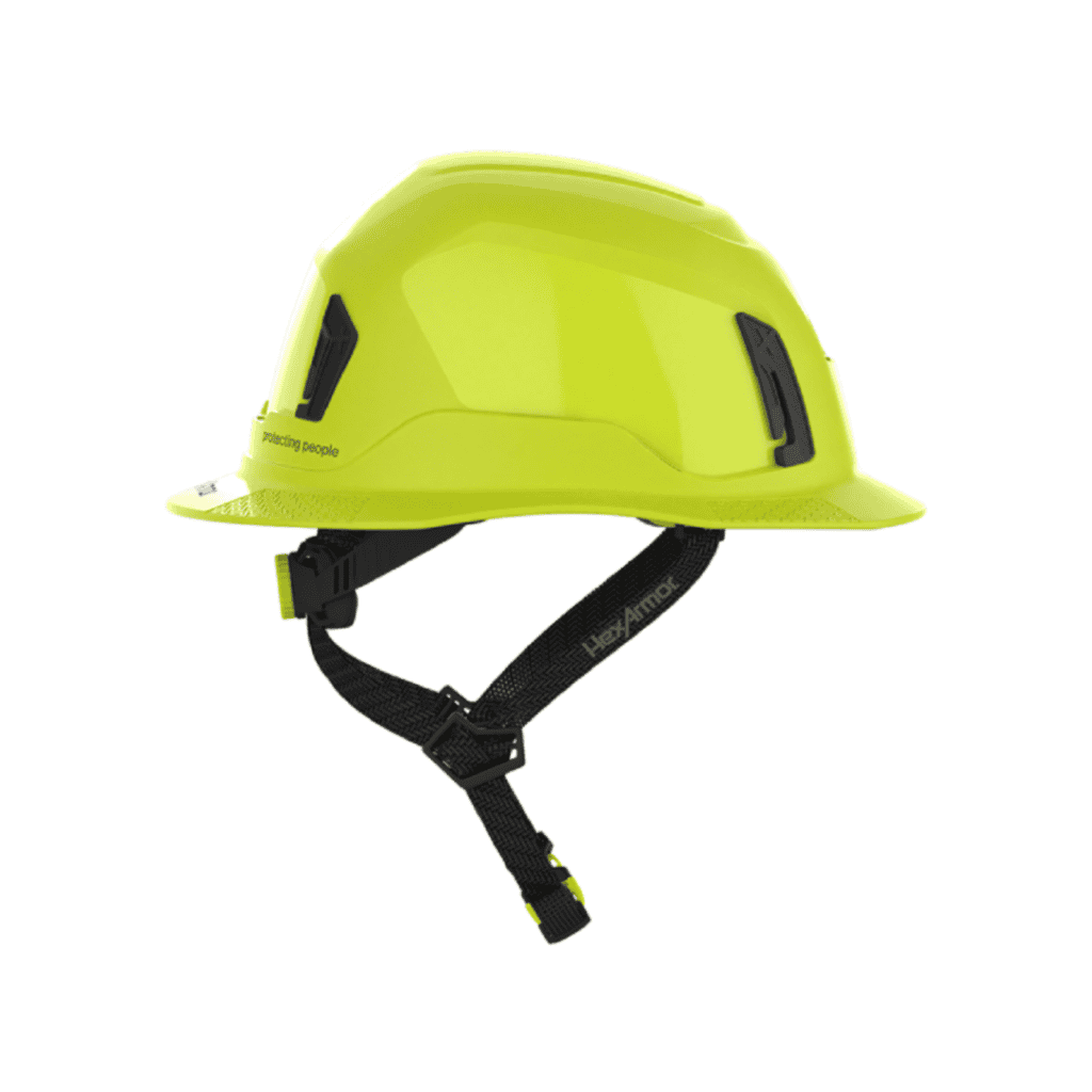 HexArmor Ceros XT400E Safety Helmet asd hi vis yellow