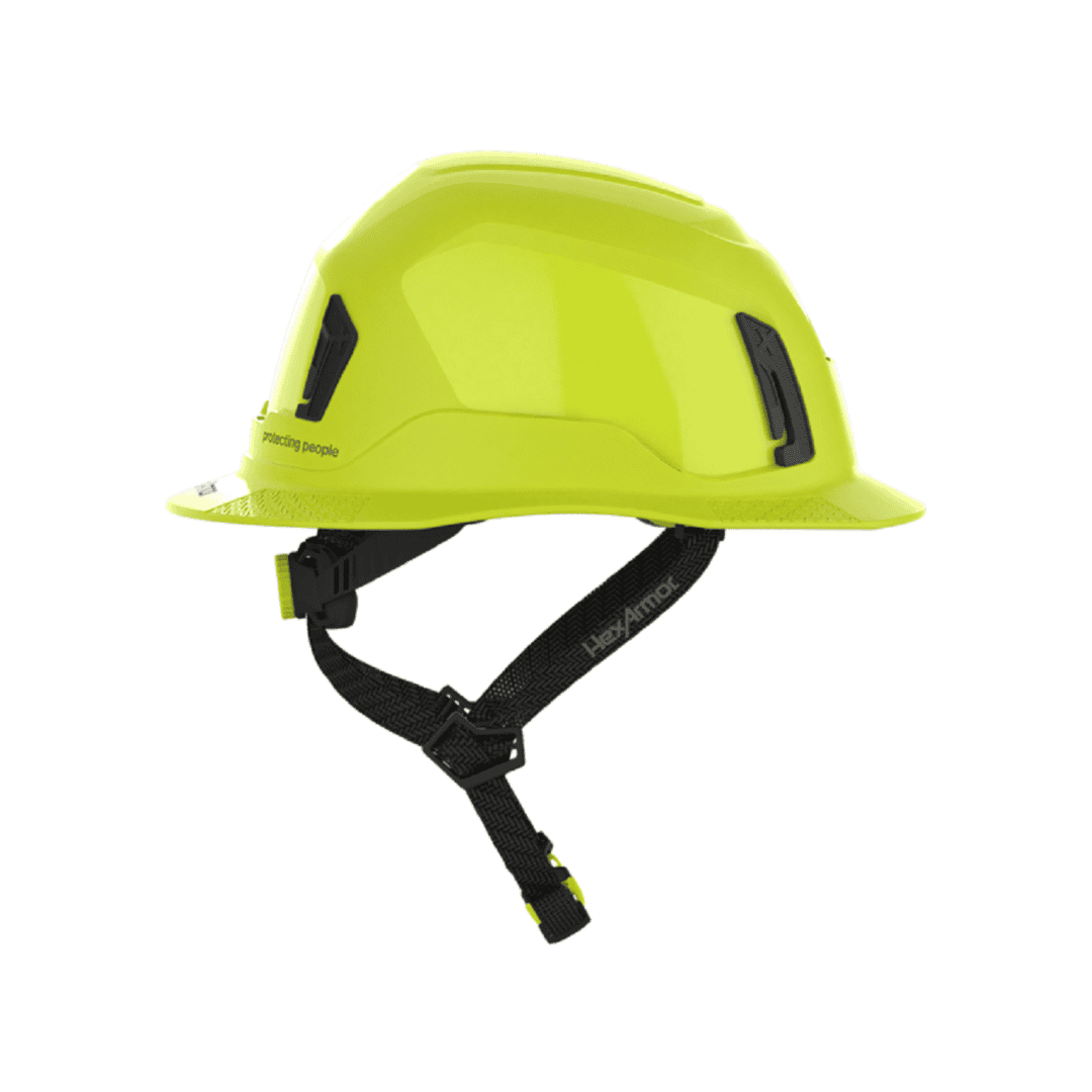 HexArmor Ceros XT400E Safety Helmet asd hi vis yellow