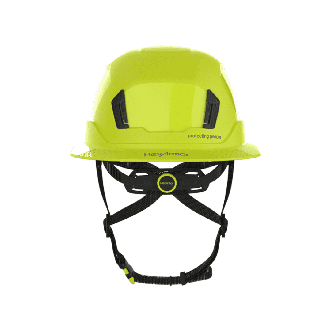 HexArmor Ceros XT400E Safety Helmet asd hi vis yellow