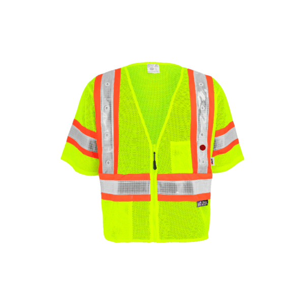 Frogwear hi-vis safety vest with LED