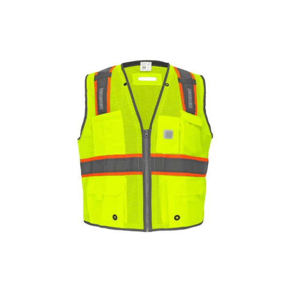 Frogwear hi vis safety vest with LED