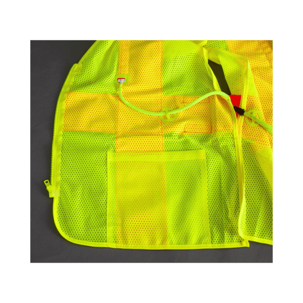 Nite beams LED zip up vest inside pocket asd