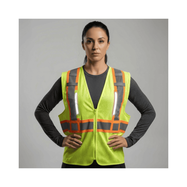 Nite beams LED zip up vest main1 asd