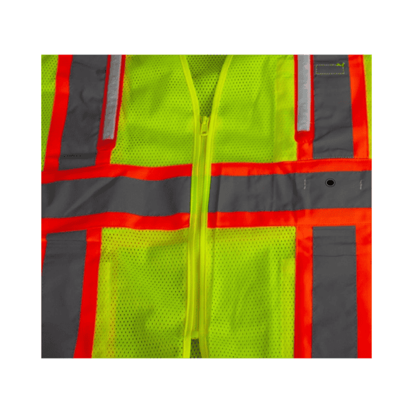 Nite beams LED zip up vest zipper asd