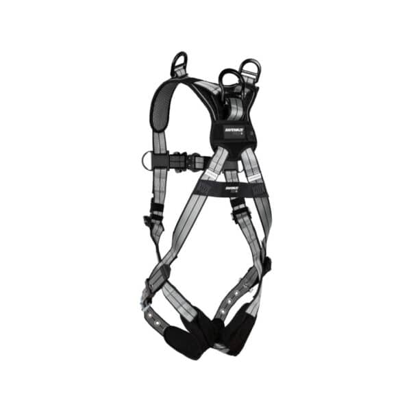 Safewaze 022 1951 PRO Slate Full Body Retrieval Harness Alu 1D Alu Shoulder Ds Alu QC Chest Alu FD TB Legs B asd