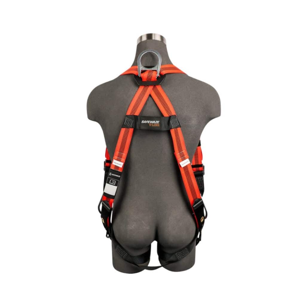 Safewaze FS99285 E V Line Full Body Harness Universal 3D MB Chest TB Legs B 4 asd
