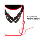 Suspension trauma strap integrated in all 3m protecta p200 safety harnesses suspension trauma s asd