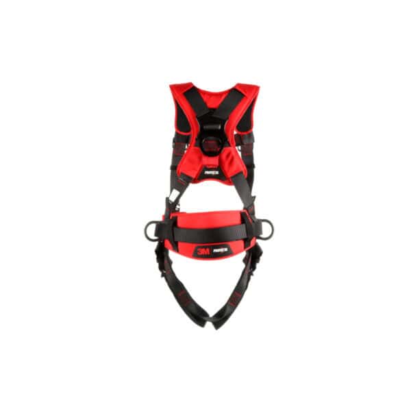 3m protecta comfort construction positioning climbing harness tongue buckle leg quick connect chest asd
