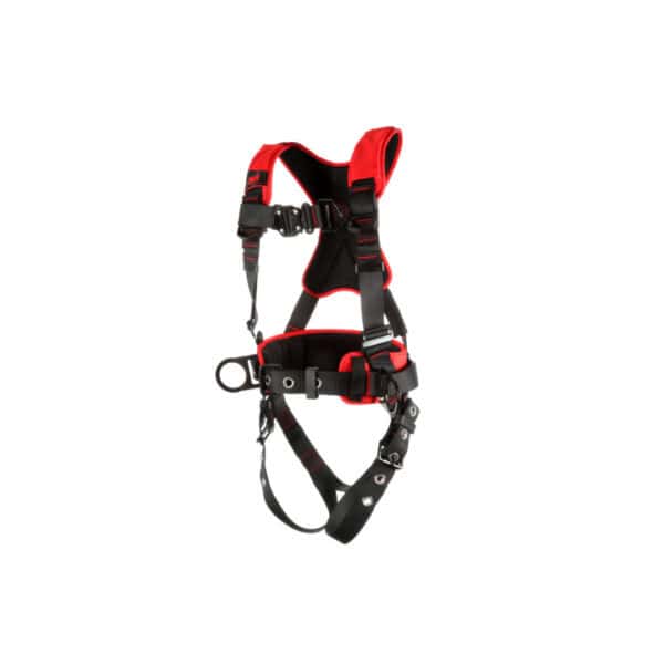 3m protecta comfort construction positioning climbing harness tongue buckle leg quick connect chest asd