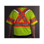 Nite beams Safety Vest Canadian Style Back Lights asd