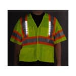 Nite beams Safety Vest Canadian Style Front Lights asd