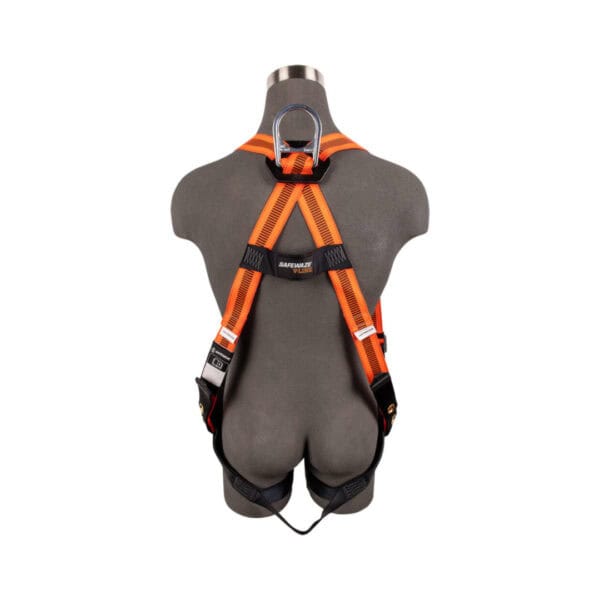 Safewaze FS99185 E V Line Full Body Harness Universal 1D QC Chest TB Legs asd B